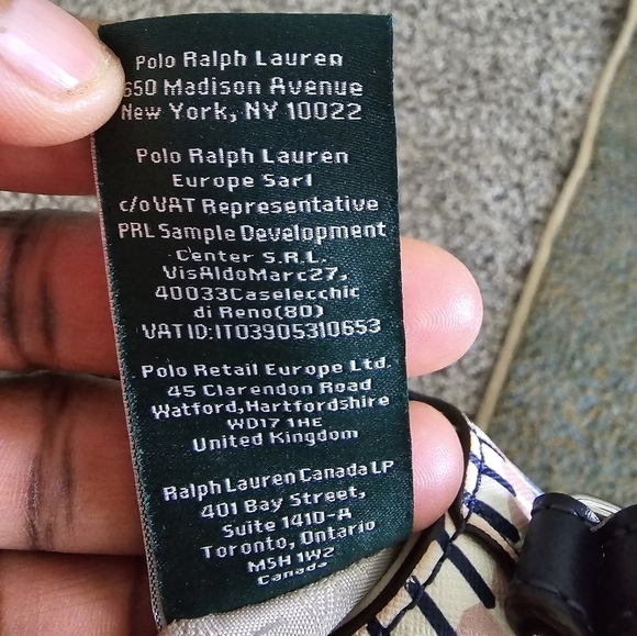 RLL Lauren ralph lauren handbag Womens Shoulder Bag Colorblock Rainbow - Picture 14 of 16